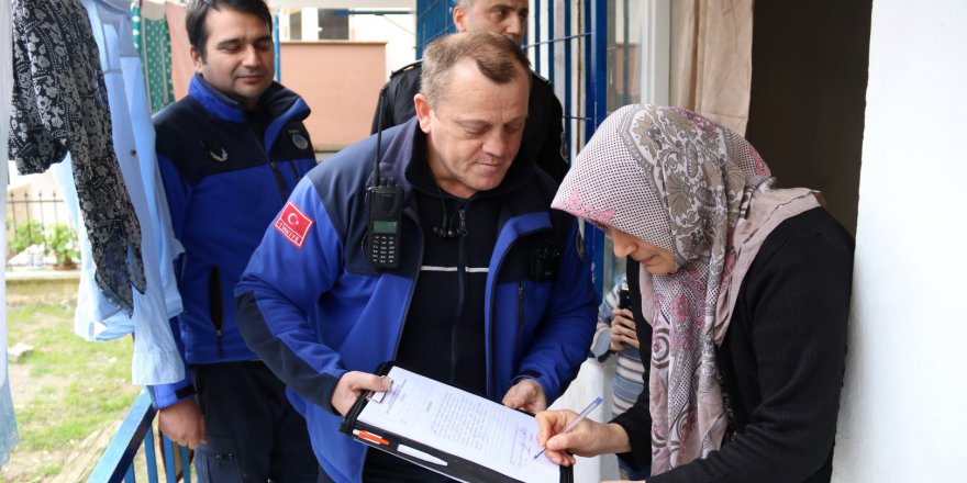 Güvenlik personelinden örnek davranış