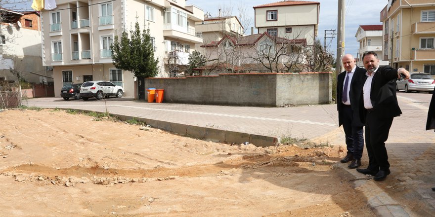 Fevzi Çakmak’a semt sahası ve çocuk parkı