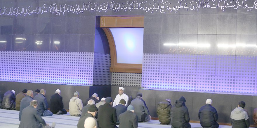 Fevziye Camisi'nde Fetih suresi okundu