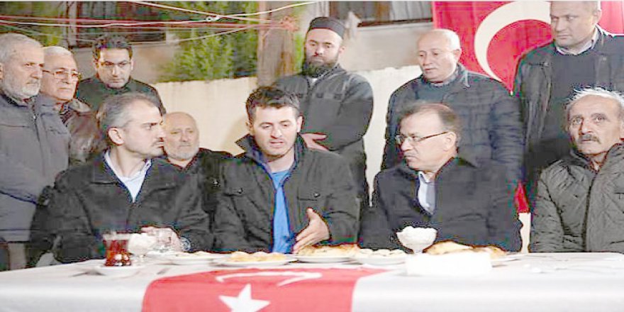 İdlib’de yaralanan gaziye ziyaret