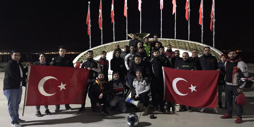 Gebze Moto D.A.K’dan Mehmetçiğe destek konvoyu