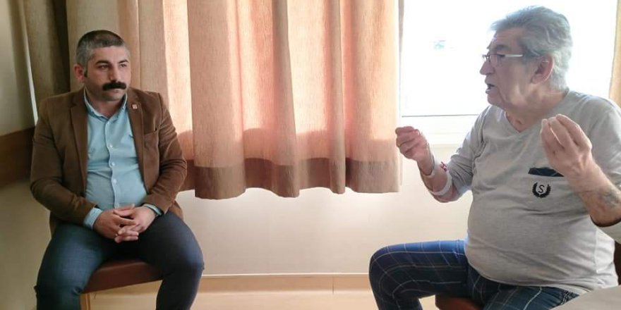 CHP’den Atsayan’a geçmiş olsun ziyareti