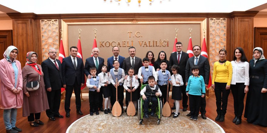 Gören Eller Sınıfı Öğrencileri Aksoy’u Ziyaret Etti