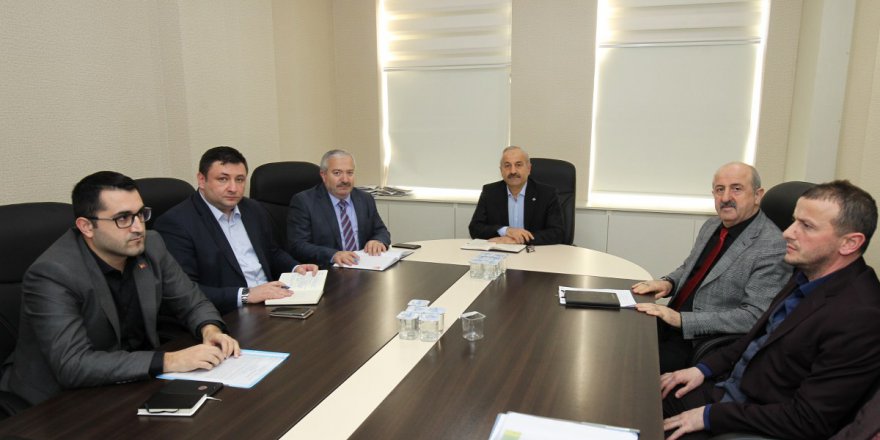 Müdürlerden Büyükgöz’e Brifing