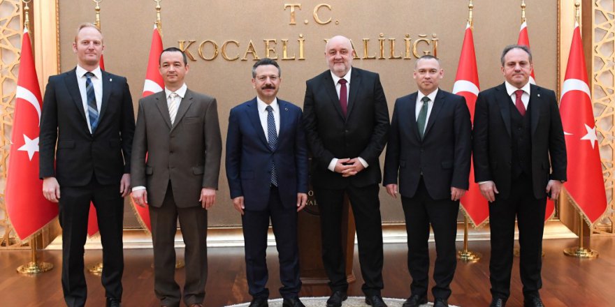 Macaristan-Türkiye Dostluk Grubu Kocaeli'de temaslarda bulundu