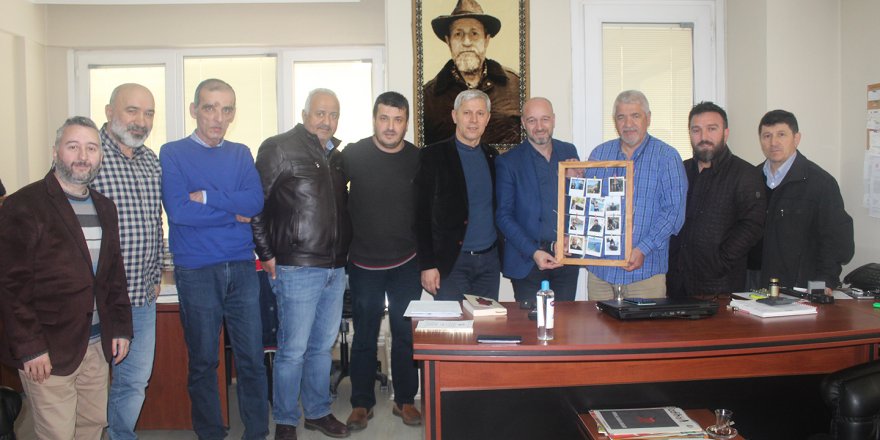 Gazetemize kutlama ziyaretleri