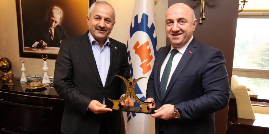 Başkanlar ziyaret etti