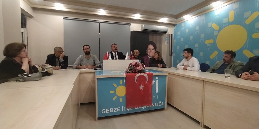 İYİ Parti Gebze’de görev dağılımı yapıldı