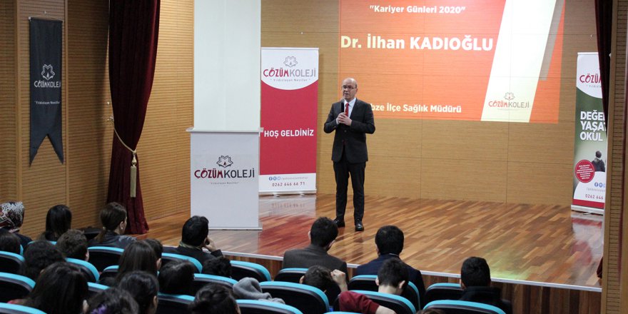 Gebze Çözüm Koleji Dr. İlhan Kadıoğlu’nu Ağırladı