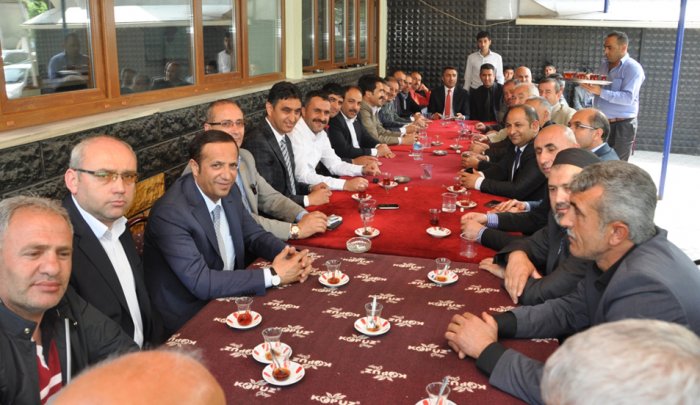 Başkan Toltar’a ziyaretler bitmek bilmiyor