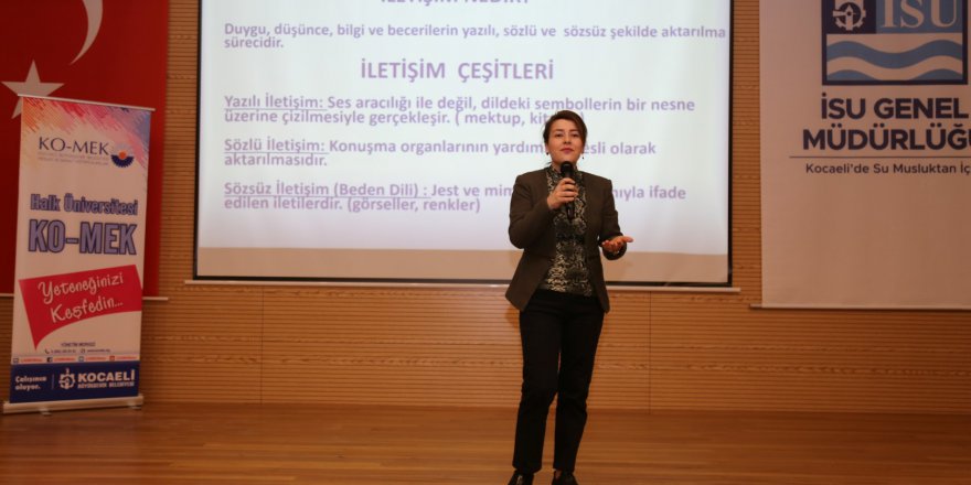 İSU personeline etkili iletişim semineri