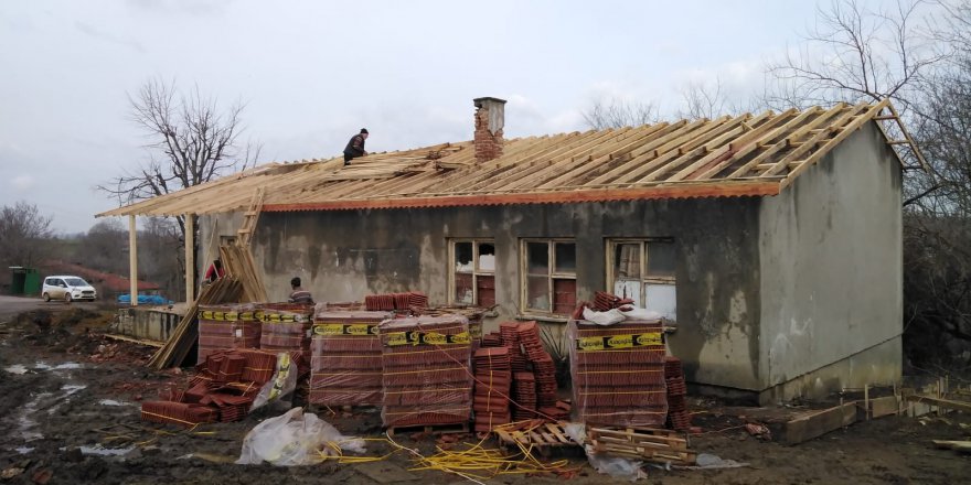 Köy okulu yenileniyor