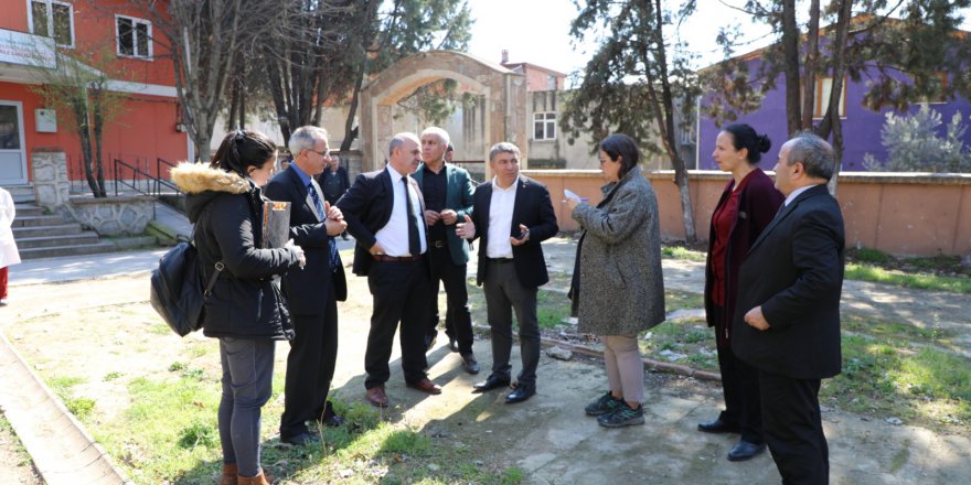 Dilovası’nda proje alanları incelendi