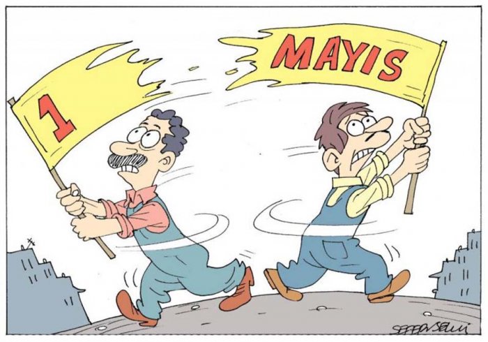 Sendikalar ayrı yerlerde