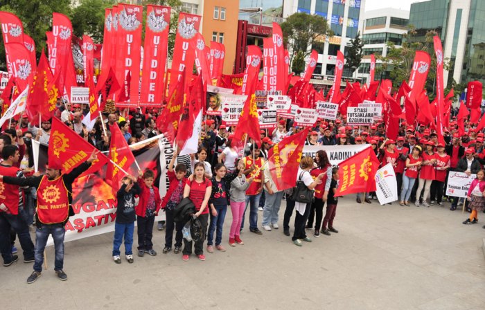 1 Mayıs Bayramı coşkuyla kutlandı