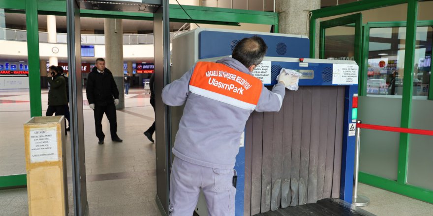 Terminal’de Detaylı Temizlik