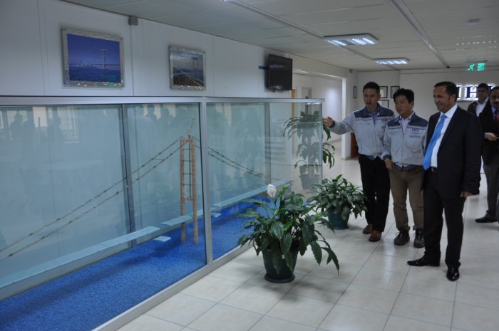 Toltar’dan Körfez Geçiş Köprüsü’ne iadeyi ziyaret