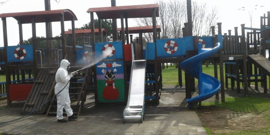 Dezenfekte işlemleri sürüyor