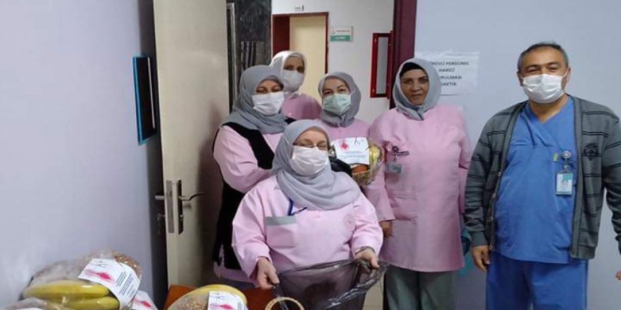 Başkan Bıyık sağlıkçıları unutmadı