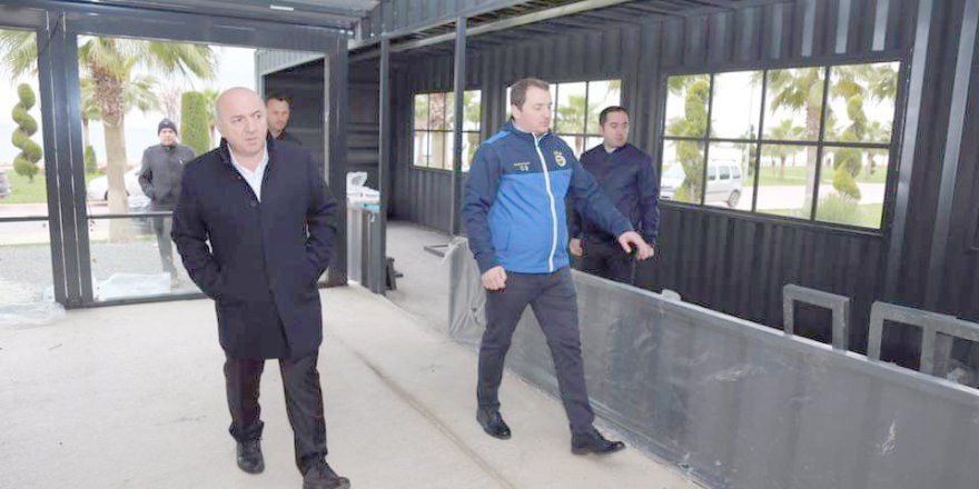 Başkan  sosyal tesisleri denetleri