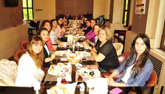 Eğitim-Sen'li kadınlar kahvaltıda buluştu