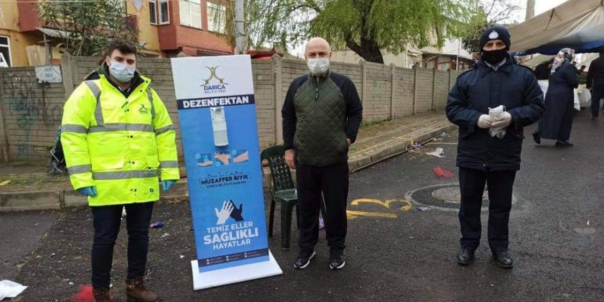 Darıca’da Pazar önlemleri