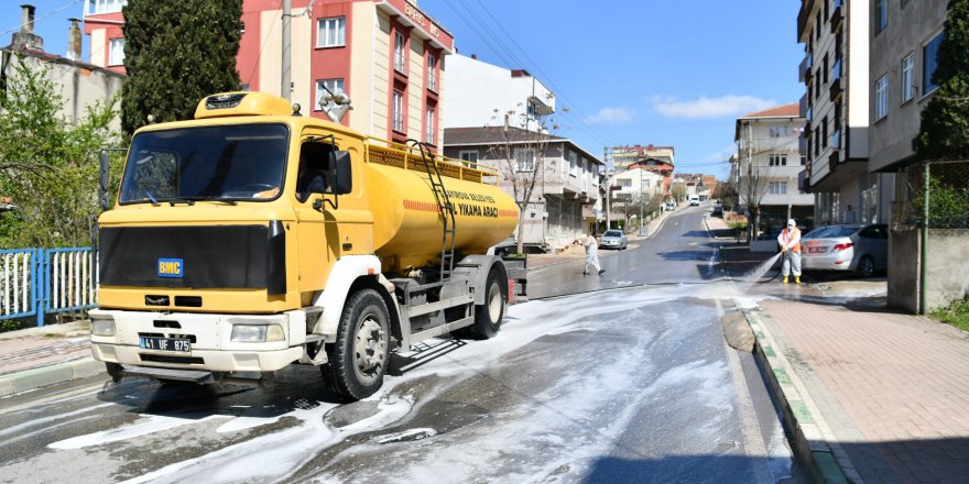  Çayırova, sokak sokak yıkanıyor