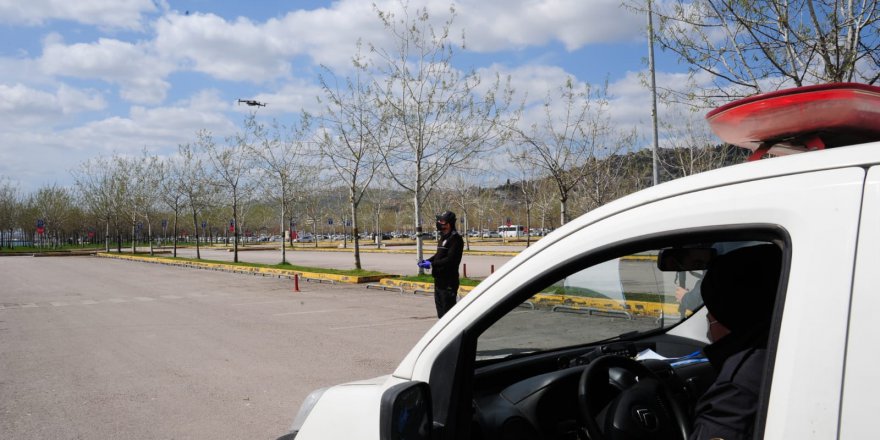 Kocaeli drone ile  denetleniyor