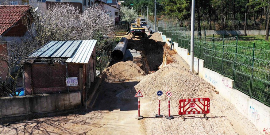 Gebze 1300 mm çelik boru hattı tamamlandı