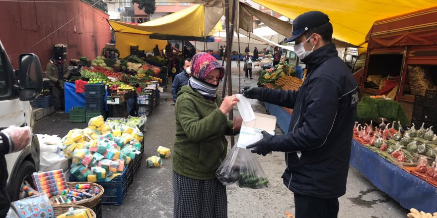 Gebze Zabıtası Pazar Denetiminde