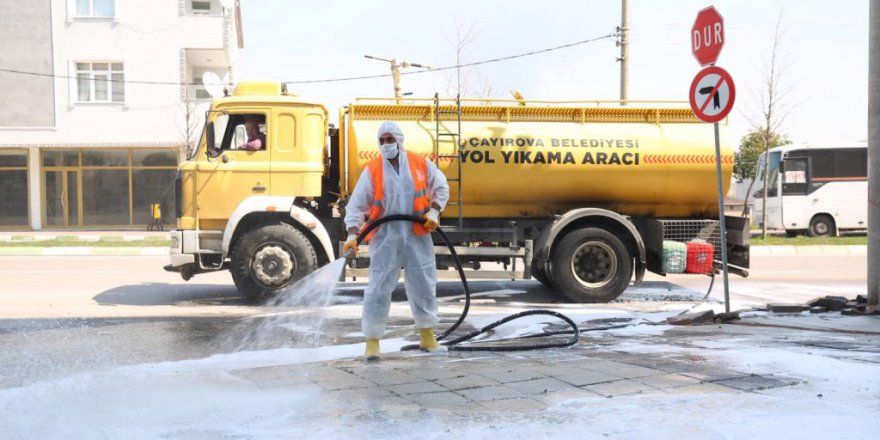 Çayırova’da Virüsle 7/24 Mücadele