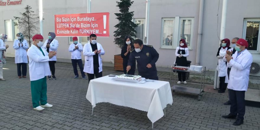 Darıca Farabi’den polislere jest