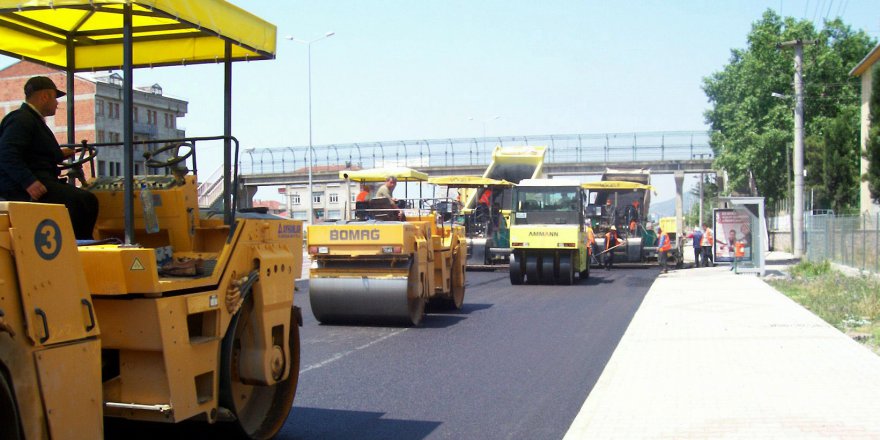 Körfez ilçesindeki yollara konfor geliyor