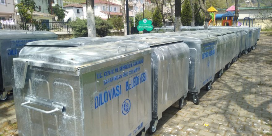 Dilovası’na 400 yeni çöp konteynırı!