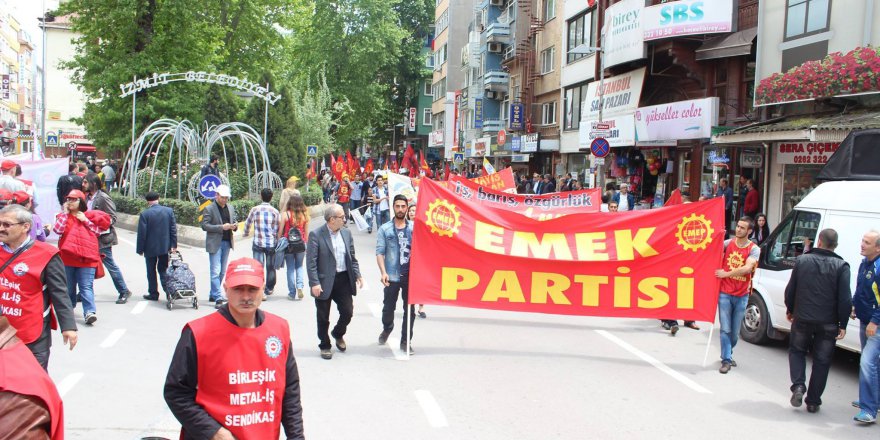 Sen neredeysen orada 1 Mayıs!