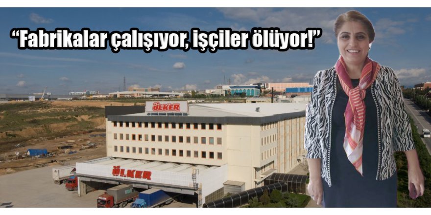 “Fabrikalar çalışıyor, işçiler ölüyor!”