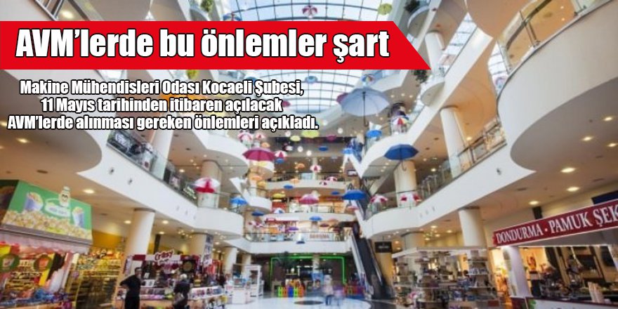 AVM’lerde bu önlemler şart