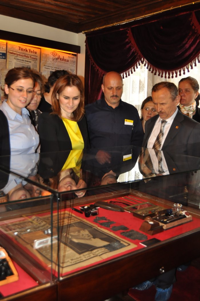 Kent Konseyinden Basın Müzesine ziyaret