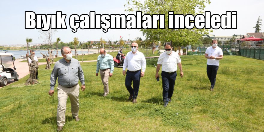 Bıyık çalışmaları inceledi