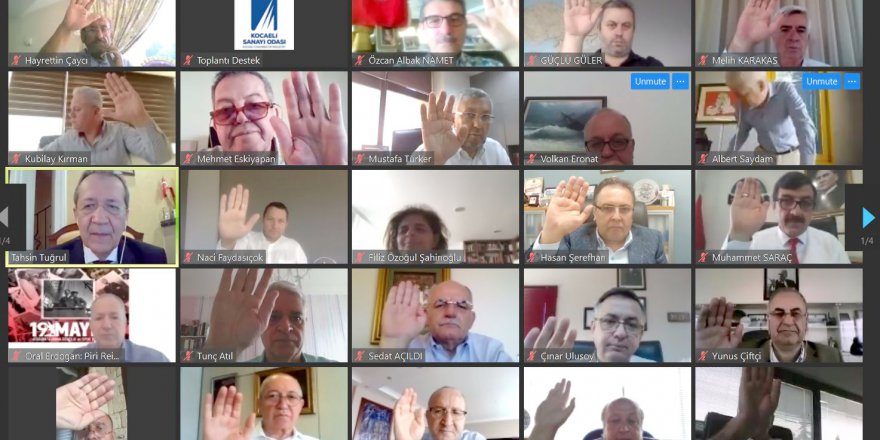 KSO meclis toplantısı online yapıldı