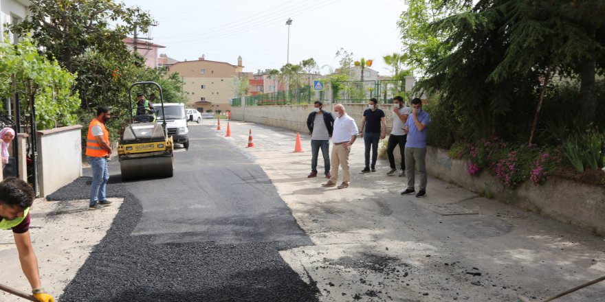 Darıca’da asfalt yama seferberliği