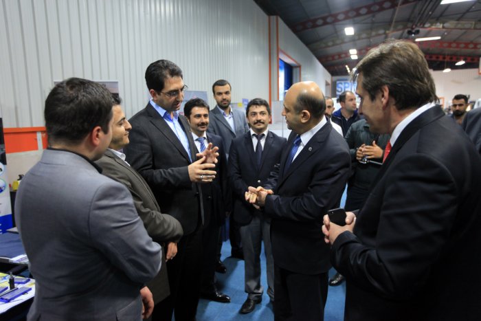 Işık ve Demirci fuarda buluştu