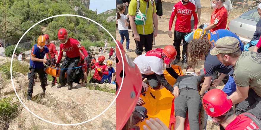 Ballıkayalar’da kurtarma operasyonu