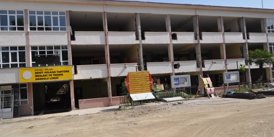 Okullarda güçlendirme çalışmaları