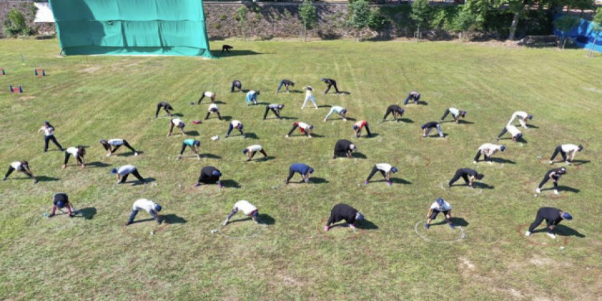 Açık havada spor keyfi