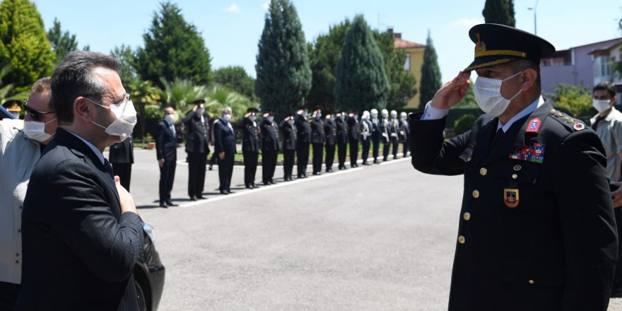 Vali Aksoy Jandarma’ya veda etti