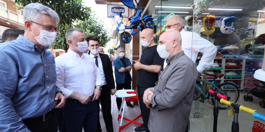 Başkan Büyükakın, "Hizmet üretiyor, halkımızın yanında oluyoruz’’