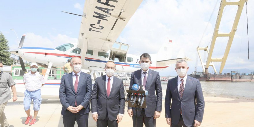 ‘’Büyükşehir uçağı Marmara’yı denetleyecek’’