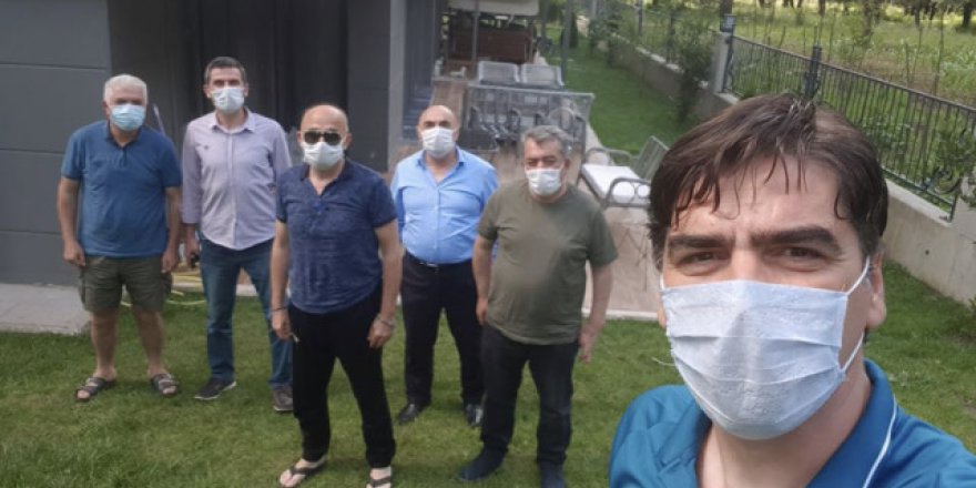 Sarman’dan Üzülmez’e ziyaret