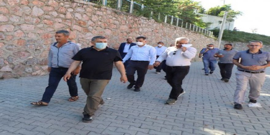 Şayir çalışmaları denetledi